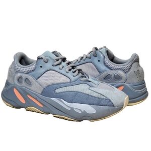 ADIDAS Yeezy Boost 700 'Inertia' COA Sz 8 V1 Grey EG7597